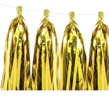 Tassel Garland Gold 12pz