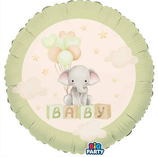 Palloncino in Foil 18" Elefantino "Baby Elephant"