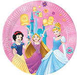 Piatto carta 23cm Principesse "Princess Live Your Story" 8pz