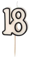 Candelina 10cm "Elegant Milestone"