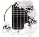 Backdrop in Foil Nero "Black" 1mt x H.2mt