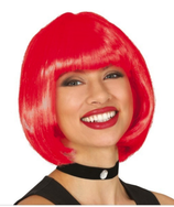 parrucca caschetto rossa