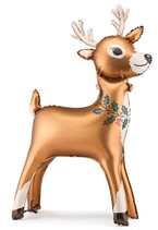 Palloncino in Foil 47" Standups Renna Natalizia