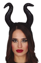 Diadema Strega Corna Nere
