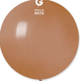 palloncino in lattice 31" toni del marrone 1pz