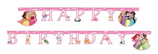 Festone Happy Birthday Principesse Disney "Princess Create Your World" 2mt