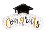 Palloncino in Foil 40" Super Shape Nuvoletta "Congrats Confetti Grad"