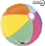 Palloncino in Foil 18" Palla da Spiaggia "Summer Beach Ball"