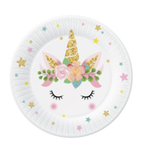 coordinato unicorno con tiara floreale