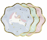 coordinato unicorno volante e farfalle