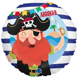 Palloncino in Foil 18" Pirata "Funny Pirate"