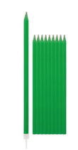Candelina Stelo 15cm Verde