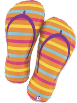 Palloncino in Foil 37" Super Shape Infradito "Summer Flip Flops"