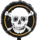 Palloncino in Foil 18" Teschio Pirata "Pirates"