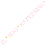 Festone Rosa con Farfalle "Il Mio Battesimo" 3.6mt
