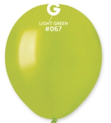 PALLONCINO IN LATTICE 5” METALLIZZATO 100PZ toni del verde