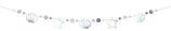 Ghirlanda Decorativa Sirena Iridescente "Mermaid Party"