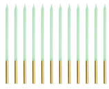 Candelina Stelo 14cm Menta Pastello