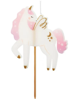 Candelina sagomata Unicorno "Unicorn"