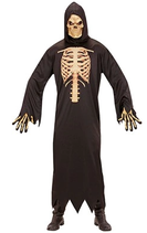 "scheletro" (tunica con cappuccio)