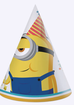 Cappelli da festa Minions 6 pezzi