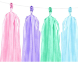 Tassel Garland Mix Color 12pz