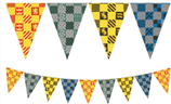 Festone Bandierina Harry Potter "Hogwarts Houses" 2,3mt