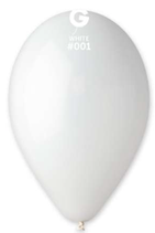 palloncino in lattice 10" toni del bianco / nero