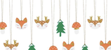 etichette regalo mix foresta