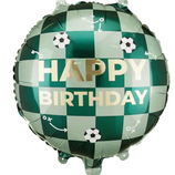 Palloncino in Foil 18" Happy Birthday Pallone da Calcio