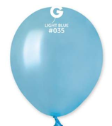 PALLONCINO IN LATTICE 5” METALLIZZATO 100PZ toni del blu