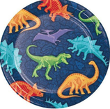 piatto carta ''dino dig''17.4 cm
