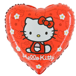 Palloncino in Foil 18" Cuore Hello Kitty Rosso