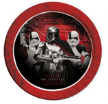 PIATTO STAR WARS 23 CM ROSSO
