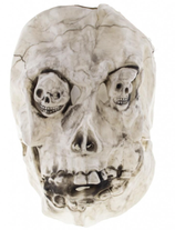 Maschera teschio in gomma misura unica