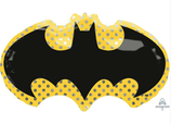 Palloncino in Foil 30" Super Shape Emblema Batman "Justice League"