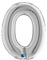 Palloncino in Foil 14" Argento