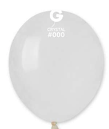 palloncini 5" toni del bianco / nero