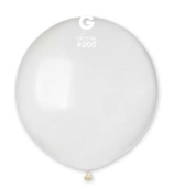 palloncini in lattice 19" pollici toni del bianco/ nero 50pz