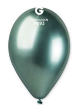 PALLONCINO IN LATTICE 13” SHINY 50PZ TONI DEL verde