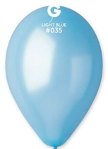 PALLONCINO IN LATTICE 13” METALLIZZATO 50PZ toni del blu
