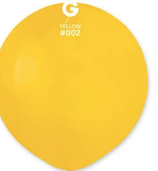 palloncini in lattice 19" pollici toni del giallo 50pz