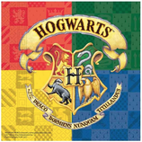 Tovagliolo Harry Potter "Hogwarts Houses" 20pz