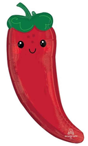 Palloncino in Foil 36" Super Shape Peperoncino