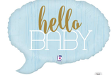 Palloncino in Foil 24" Super Shape Nuvoletta "Hello Baby"