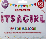 foil it's a girl con pois
