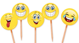 Picks Sagomati Emoticons 25pz