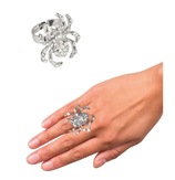 ANELLO RAGNO IN ARGENTO