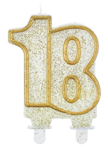 candeline numerali oro