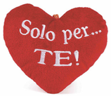 Cuore con scritta "solo per te!"